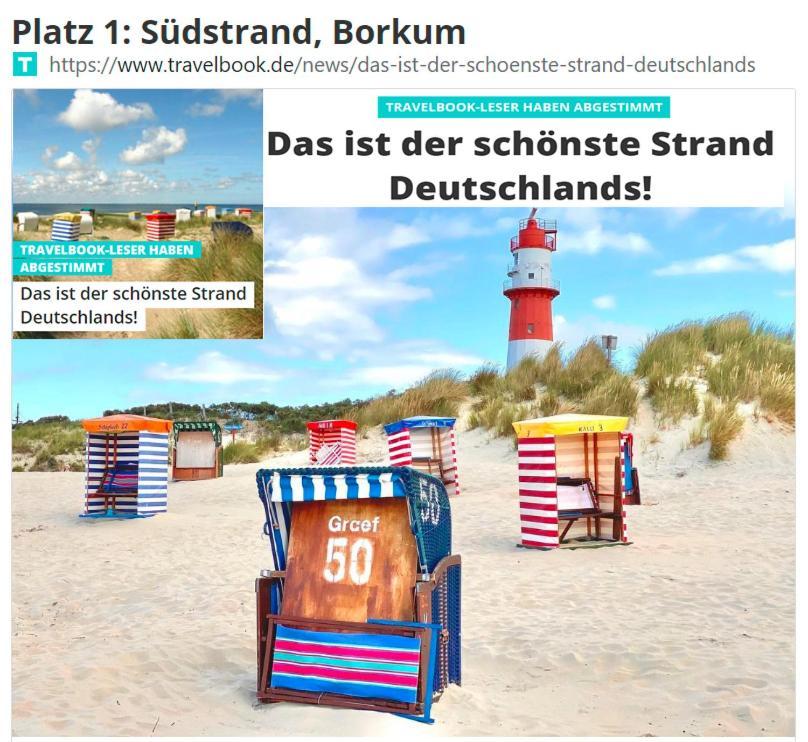 Apartament Haus Deutsche Bucht Borkum Zewnętrze zdjęcie